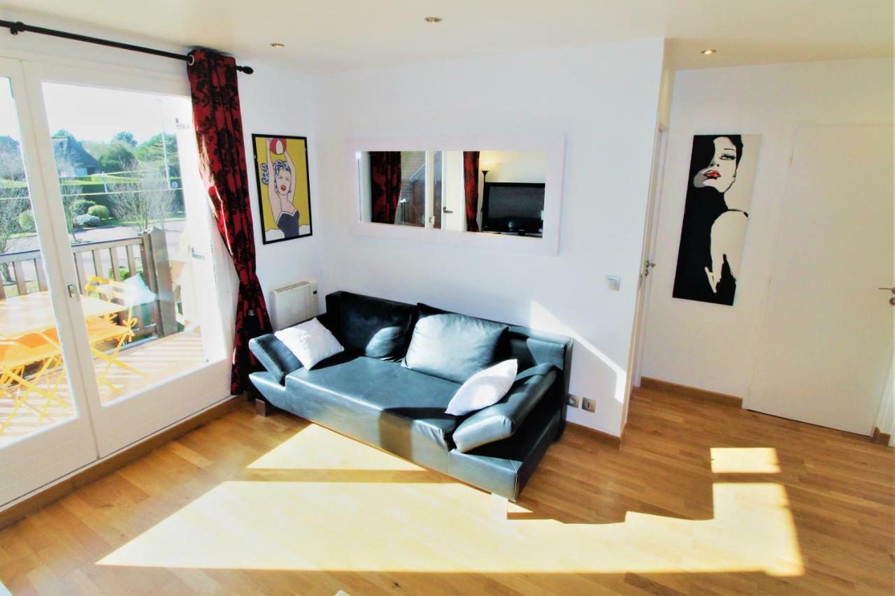 Cadre Exceptionnel: Duplex Classe 4**** Tennis, Piscine, Parking, Linge Inclus, Wifi, Materiel Bebe, Proximite Centre Deauville Exteriör bild